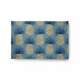 thumbnail image 1 of E by Design Pineapple Stripes Indoor/Outdoor Rug - Dusty Smoke - 2 x 3 ft., 1 of 3