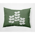 thumbnail image 1 of E by Design Simple Stems Indoor/Outdoor Lumbar Throw Pillow, 1 of 3