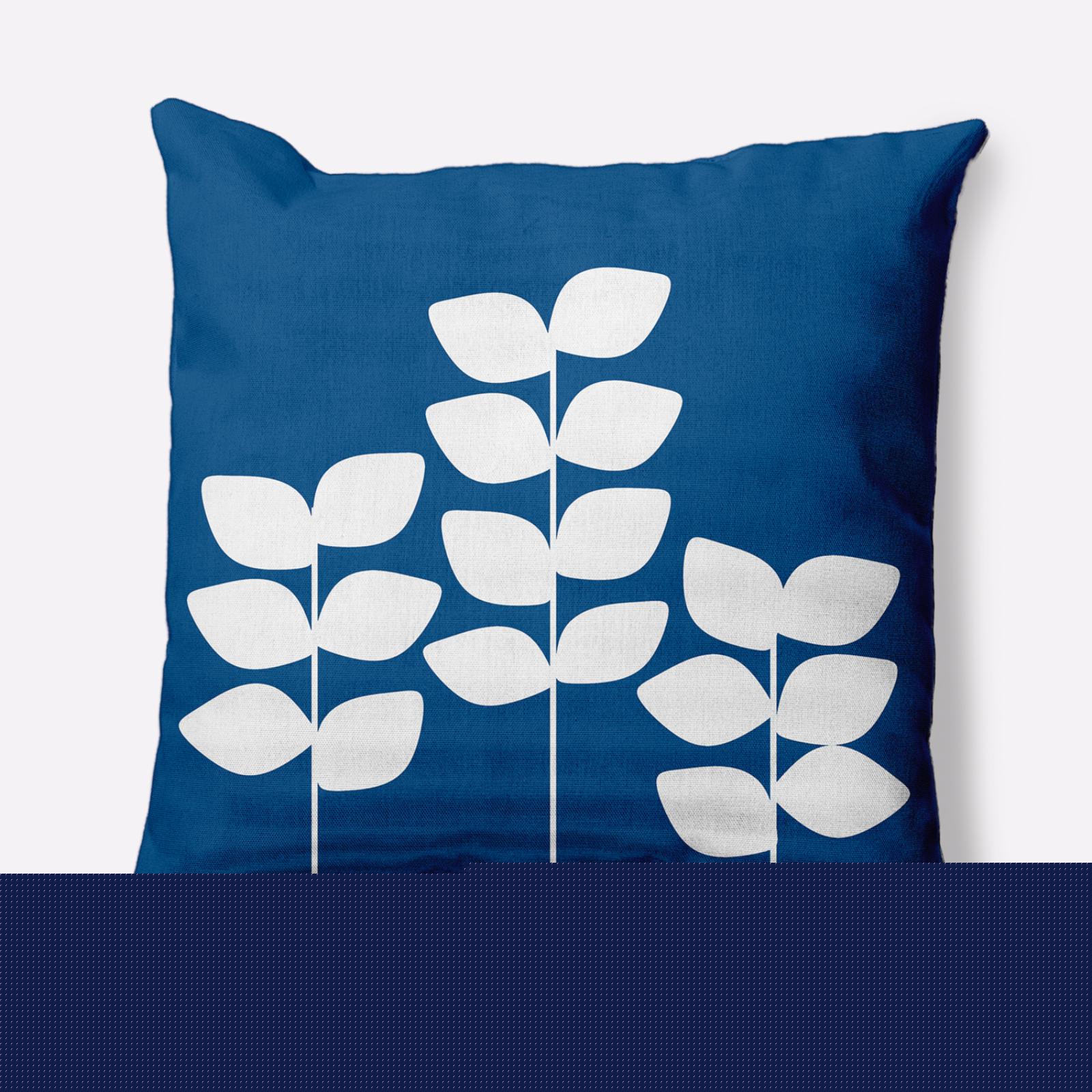 E by Design Simple Stems Indoor/Outdoor Throw Pillow