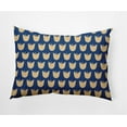 thumbnail image 1 of E by Design Simple Tulip Design Indoor/Outdoor Lumbar Throw Pillow, 1 of 3