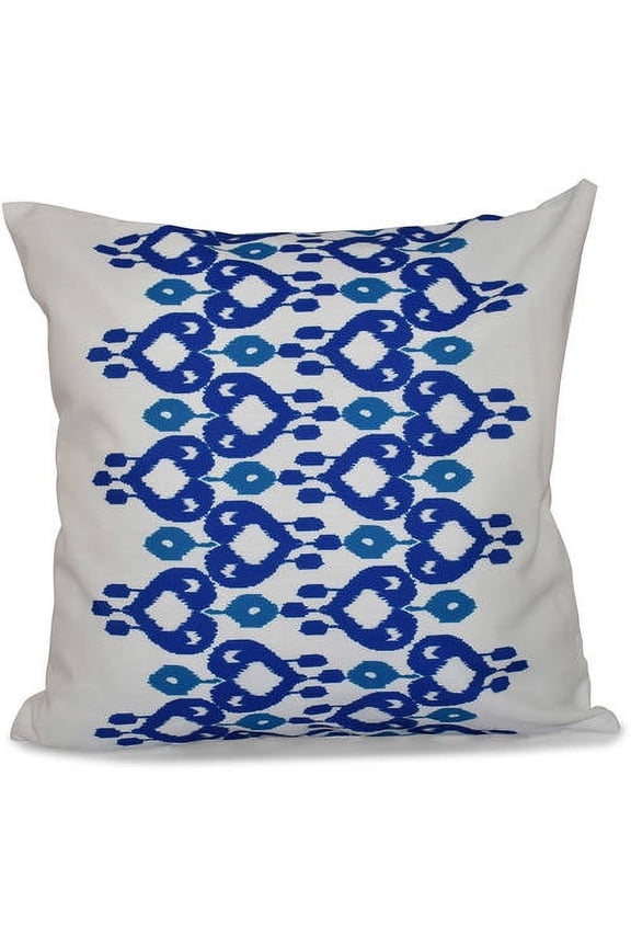 Simply Daisy 16” x 16” Boho Chic Geometric Polyester Decorative Pillow, Hypo-allergenic