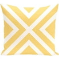 thumbnail image 1 of E by Design Simply Daisy 16” x 16” Outdoor Polyester Decorative Pillow, Stripes Print, 1 of 1