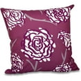 thumbnail image 1 of E by Design Simply Daisy 16” x 16” Spring Floral Polyester Decorative Pillow Hypo-allergenic, 1 of 1