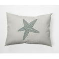 thumbnail image 1 of E by Design Starfish Nautical Indoor/Outdoor Lumbar Throw Pillow, 1 of 4