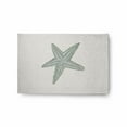 thumbnail image 1 of E by Design Starfish Nautical Indoor/Outdoor Rug - Sage - 2 x 3 ft., 1 of 3