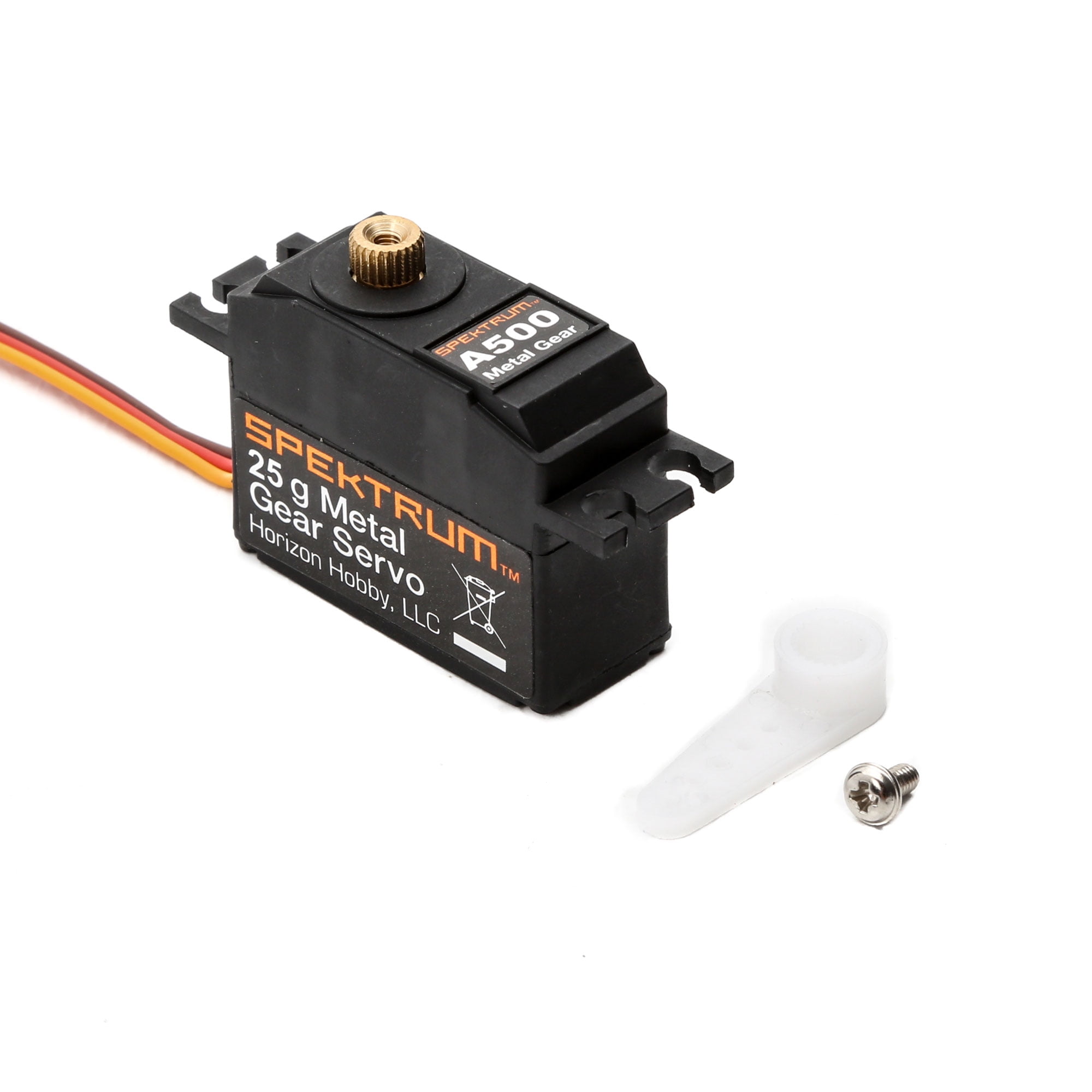 Spektrum 25g Black Metal Gear Servo with Universal Connector