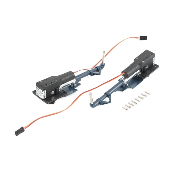 E-flite 90 Deg Rotating Retract Pair F4U-4 1.2M- EFLG1590R Wheels Gear Retracts & Accys