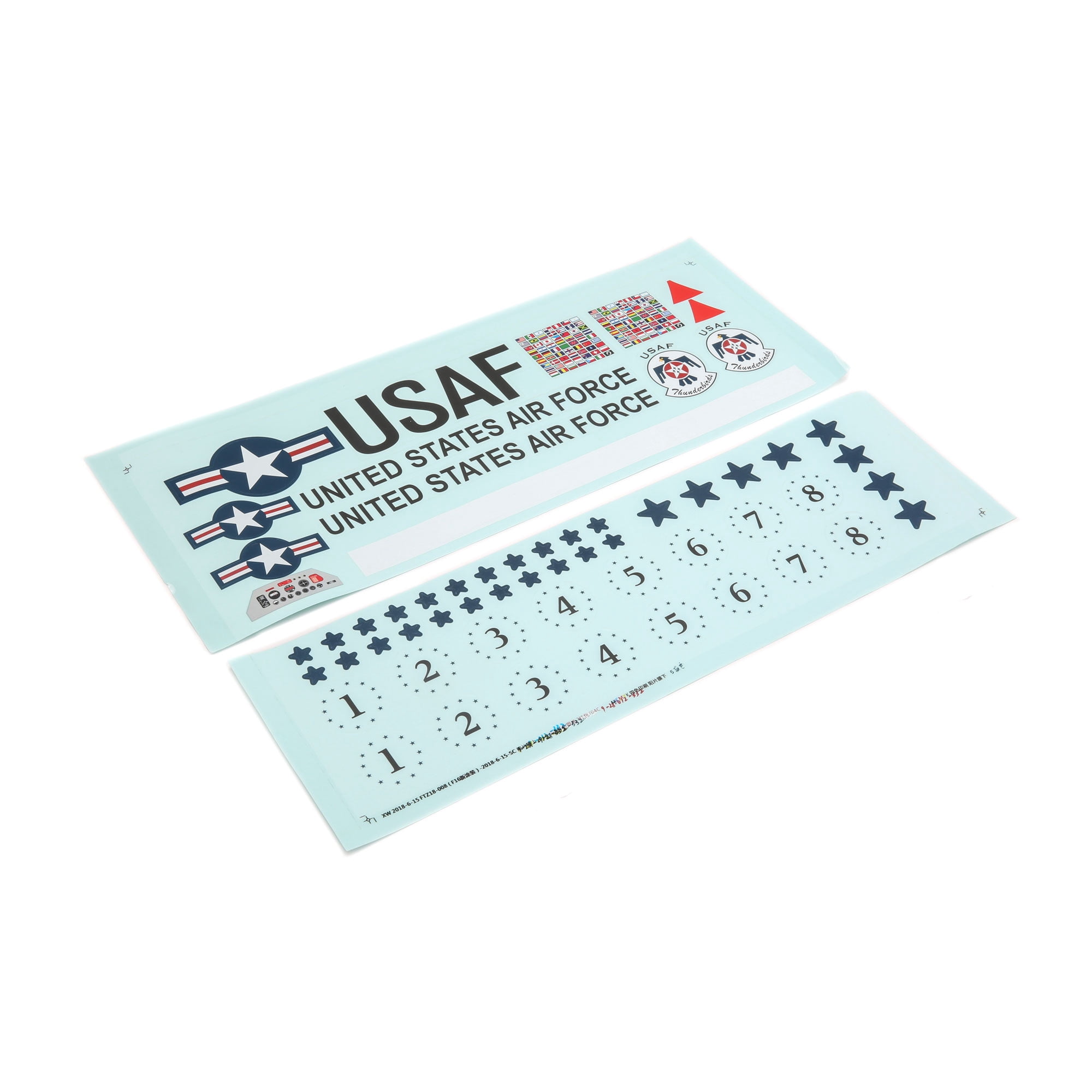 E-flite Decal Sheet For Slow Ultra Stick - EFL0371 Trim & Graphics 3 thumbnail image