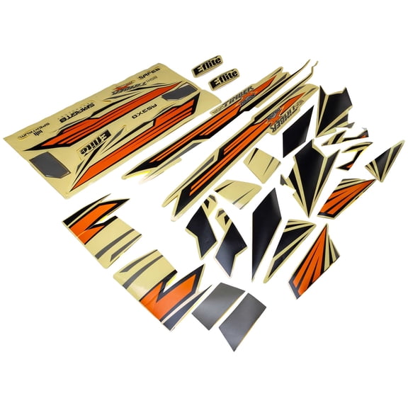 E-flite Decal Set Night Timber X Evolution 1.2m EFL013855 RC Aerobatic Airplanes