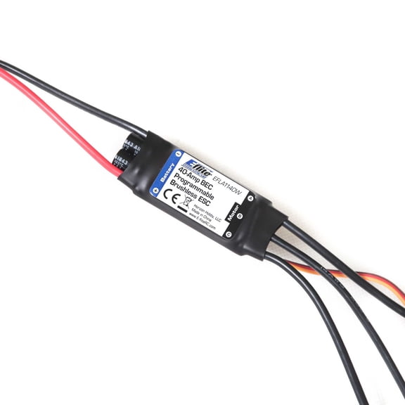 E-flite ESC 40A 230mm Wire EC3- EFLA9891 Speed Controls Aircraft