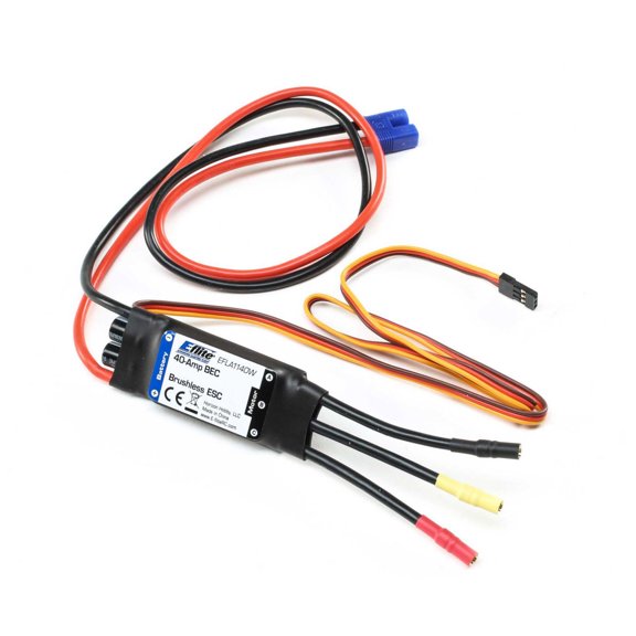 E-flite ESC 64mm EDF 40A- EFL9791 Speed Controls Aircraft