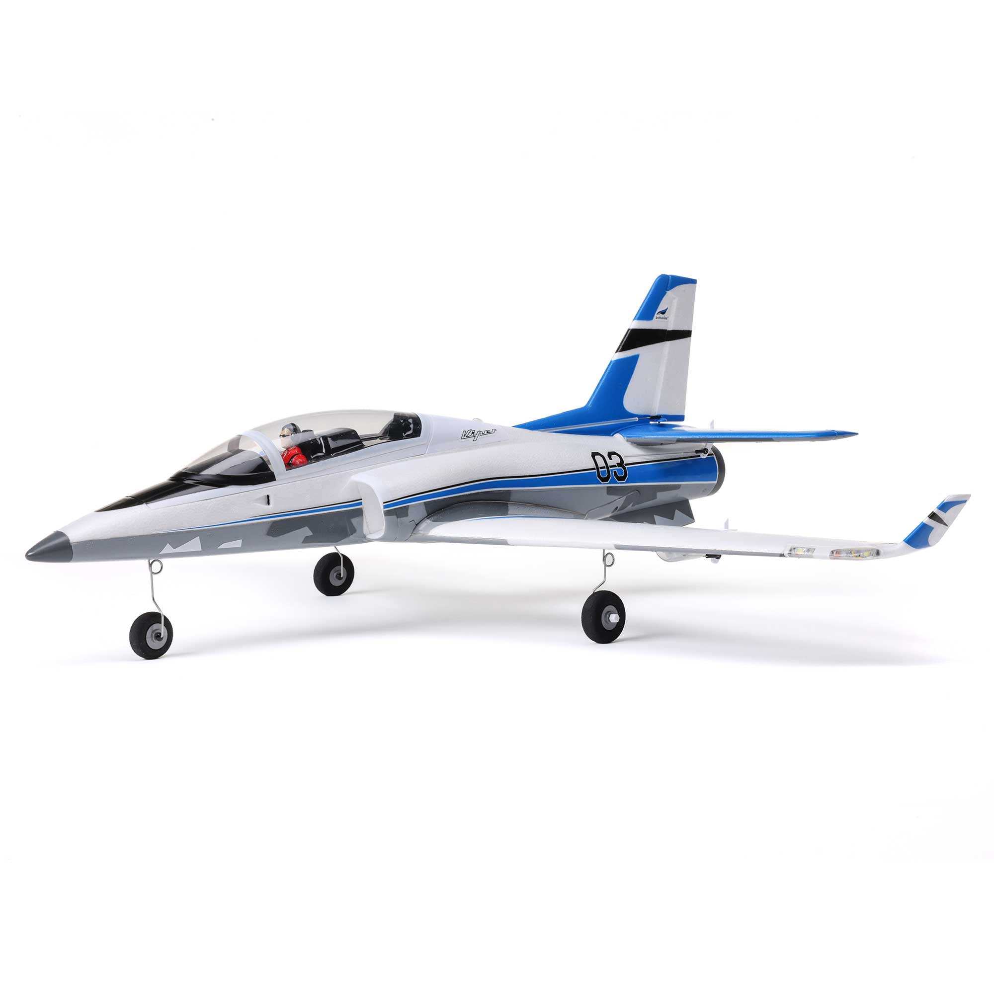 E-flite RC Airplane Viper 30mm EDF Jet BNF Basic Transmitter Battery and Charger Not Included with SAFE and AS3X EFLU17750 RC Sport Airplanes