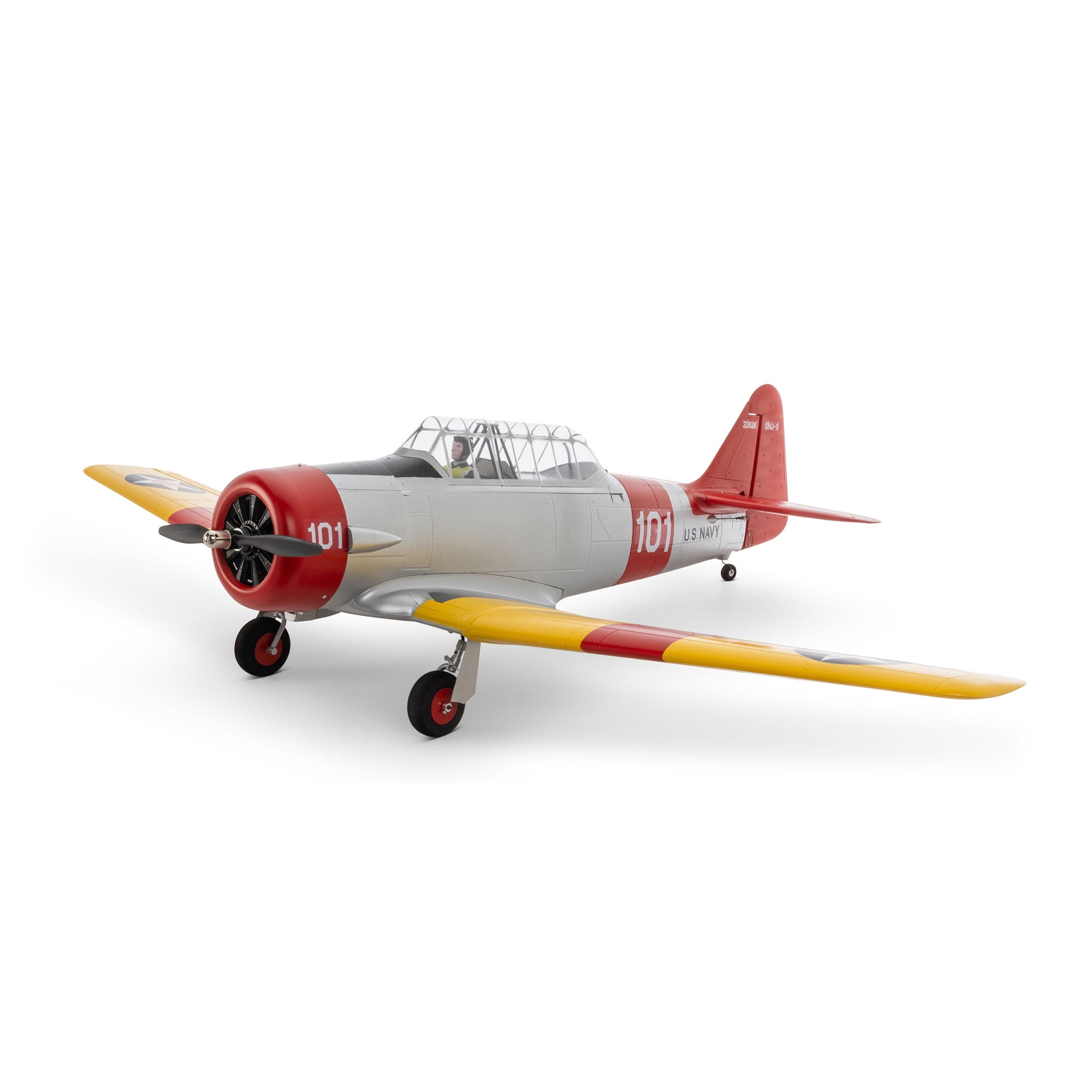 E-flite SNJ-5/AT-6 Texan 1.5m BNF Basic EFL08750 RC Warbird Airplanes