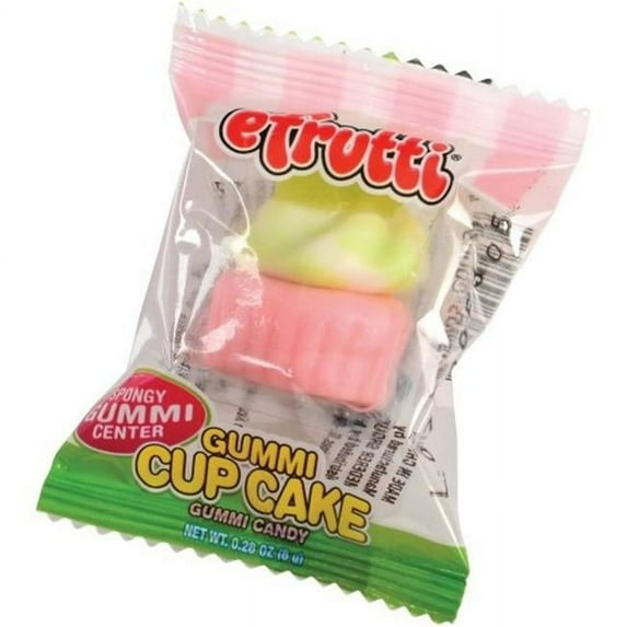 E-frutti Cupcake Gummi Candy, 60 Count