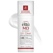 E-l-ta M-D Tinted Facial Moisturizer with SPF 46, Broad Spectrum Lotion with Niacinamide, 1.7 oz