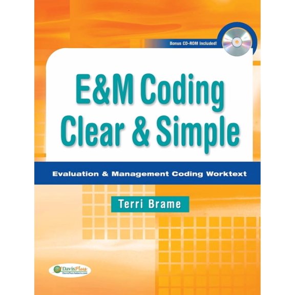 E&m Coding Clear & Simple: Evaluation & Management Coding Worktext (Paperback)