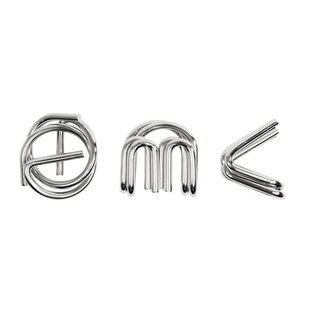 E=mc2 Metal Puzzles