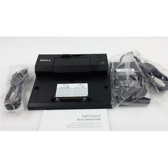 E-port Replicator with 130-watt Power Adapter For Latitude E4xxx-e5xxx-e