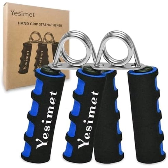 E-smartinlife Hand Grip Strengthener Set, Finger Gripper - Soft Foam Hand Exerciser for Quickly Increasing Wrist Forearm and Finger Strength, 2 Pack$$Sport & Recreation Other