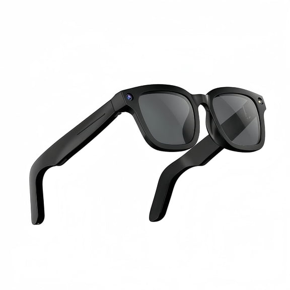 E02L Smart Glasses with AI Camera, Object Recognition, and Translation Features