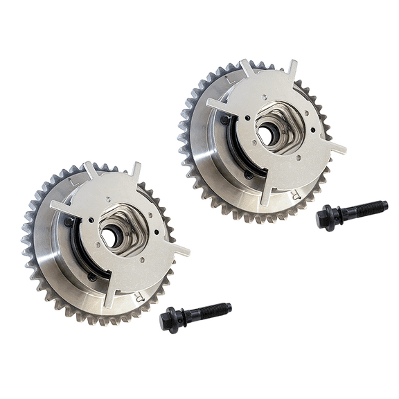 Variable Camshaft Timing Cam Phaser Sprockets Gears | Fit for Ford Expedition Explorer F-150 F-250 F-350 Mustang, Lincoln Navigator Mark LT, Mercury | OE# 3R2Z6A257DA, 3L3E6C524FA, 917-250XD, 917250