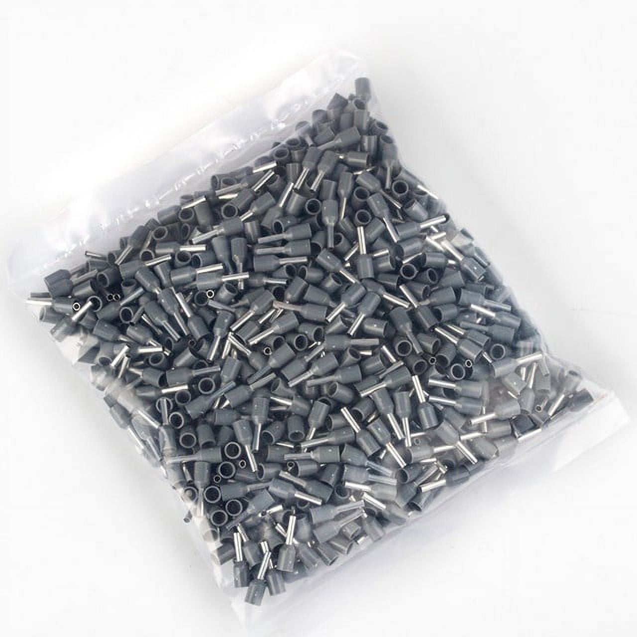 E0508 1000Pcs Insulated Crimp Terminal Cold Pressed Terminal Tubular