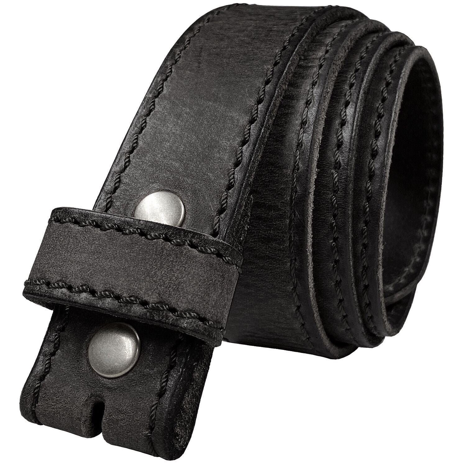 E051 Replacement Belt Genuine Full Grain Leather Belt Strap 11/2"(38mm