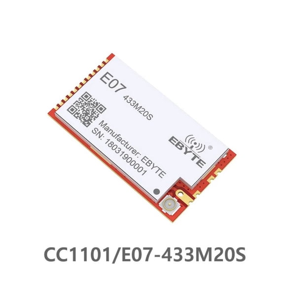 E07-433M20S CC1101 433MHz 100mW rf Module 20dBm Long Distance SMD PA Transceiver 433 MHz IPEX Transmitter and Receiver