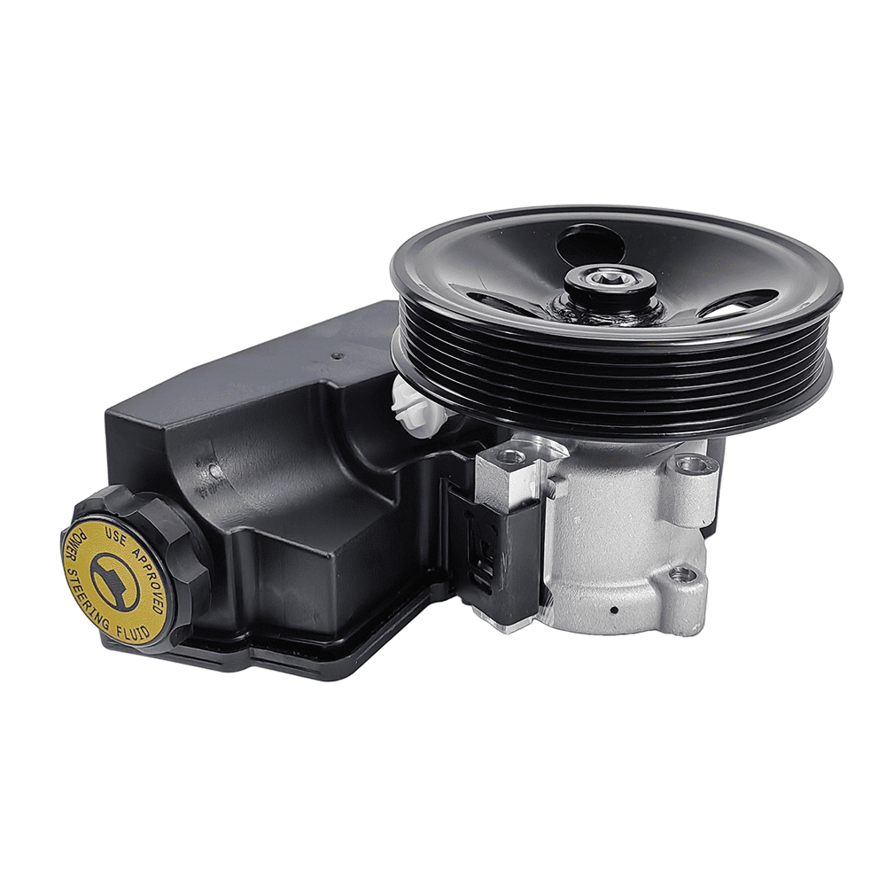 Power Steering Pump 20-38771 with Reservoir | Fit for Jeep Cherokee XJ 1996-2001, Wrangler TJ 1997-2003, L6 4.0L Gas | Replace # 52087871, 86-00274, RL087871AE, AD55-7140, 36P1488, 36-717140, 55-7141