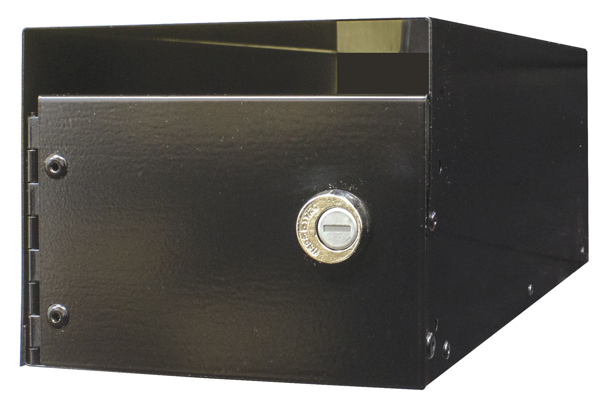 Black Galvanized Steel Locking Mailbox Insert Kit