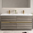 thumbnail image 1 of E1 Grade Eco - friendly Panels, Invisible Handles | Pre - assembled for Time - saving, Separate Storage and Drainage | Formaldehyde - free and Easy - to - use Bathroom Solution, 1 of 6