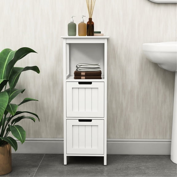 E1 MDF Bathroom Floor Cabinet / Assembly Manual Included