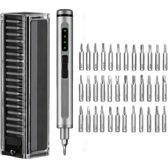E1 Max Electric Screwdriver, 41-in-1 Mini Precision Screwdriver Set, Magnetic Bits, Magnetic Stor, Repair Tool Kit for Electronics Phone Camera Laptop Watch