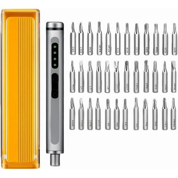 E1 Max Electric Screwdriver, 41-in-1 Mini Precision Screwdriver Set, Magnetic Bits, Magnetic Stor, Repair Tool Kit for Electronics Phone Camera Laptop Watch