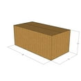 thumbnail image 1 of E1 Packaging Corrugated Shipping and Packing Box, 24"x12"x10", 5 Count Pack, 1 of 3