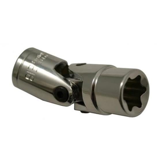 CTA Tools A9226 E10 Star Socket with U-Joint, 3/8" Square Drive, 1" Hex Drive