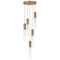 thumbnail image 1 of ET2 Lighting - Reeds - 25W 5 LED Pendant-17 Inches Tall and 13.75 Inches Wide, 1 of 5