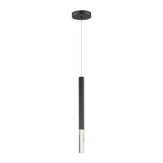 ET2 Diaphane LED 1-Light Pendant - Black - E11021-95BK