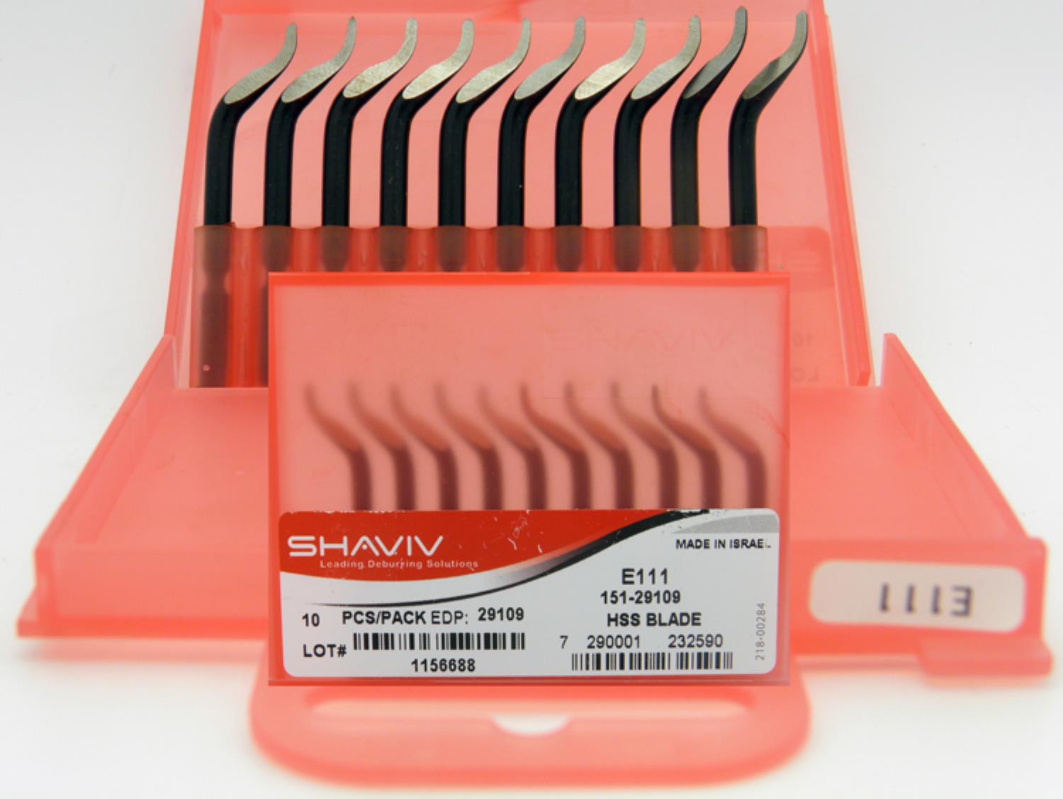 E111 HSS Thin-Nosed Deburring Blade for Steel,Copper,Plastic & Aluminum ...