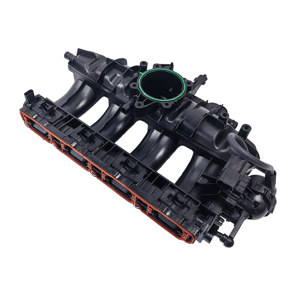 Engine Intake Manifold w/Valve Gaskets & Sensor | Fit for Volkswagen (VW) Beetle CC GTI GLI Jetta Passat Sportwagen EOS, Audi A3 TT Q3, 4Cyl 2.0L TSI Engine | OE# 06J133201AS 06J133201BD