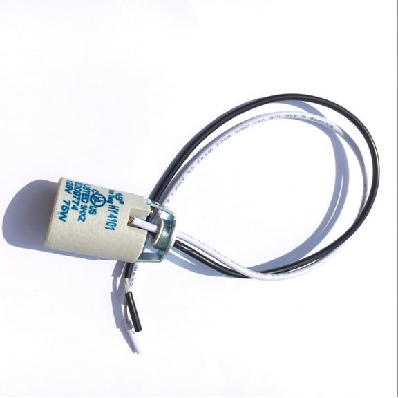 E12 Candelabra Screw Ceramic Socket,E12 UL Listed candelabra Porcelain Lampholder with 10 Inch Lead Wires