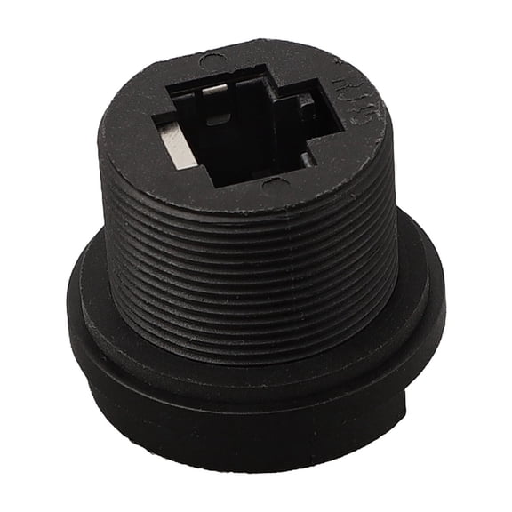 E13 Waterproof Connector Network Switch Coupler Threaded Pcb Female Socket Ip67