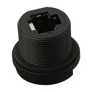 E13 Waterproof Connector Network Switch Coupler Threaded Pcb Female Socket Ip67