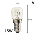 thumbnail image 1 of E14 15W/25W Warm White Oven Cooker Bulb Lamp Heat Resistant Light 220-230V New N9M6, 1 of 9