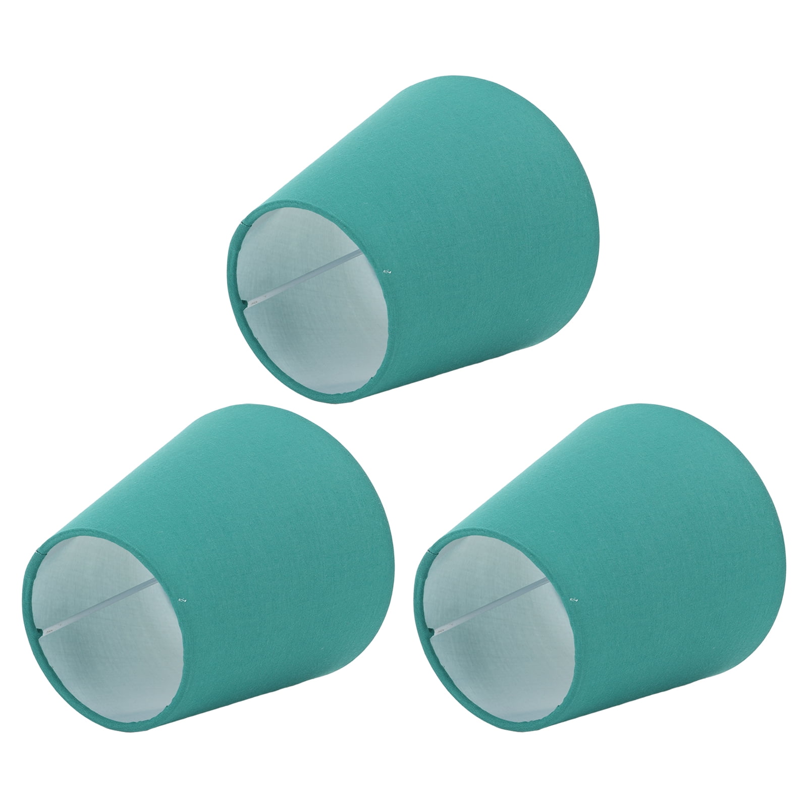 E14 Lampshade Set Of 3, Durable Cloth, Reduces Glare, Fits Most Chandeliers, 5.1" Height