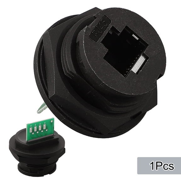 E16 Waterproof Connector Network Switch Coupler Snap-On Socket To Solder Wire