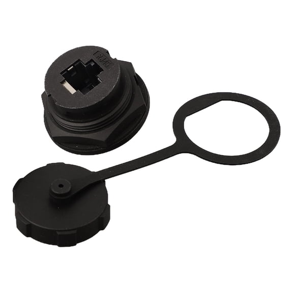 E16 Waterproof Connector Network Switch Coupler Snap-on Female Socket Plug Board