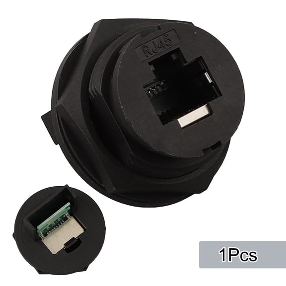 E16 Waterproof Connector Network Switch Coupler Snap-on Single FemaleSocket IP67
