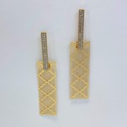 Intricate Drop Dangle Earrings