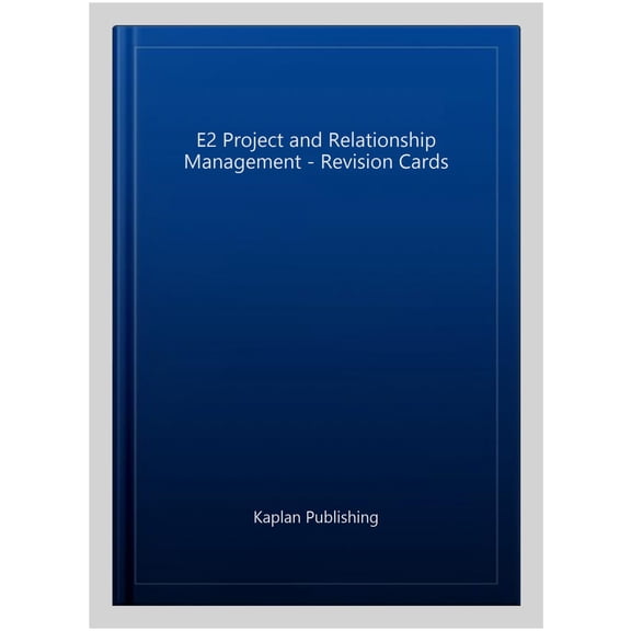 E2 Project and Relationship Management - Revision Cards